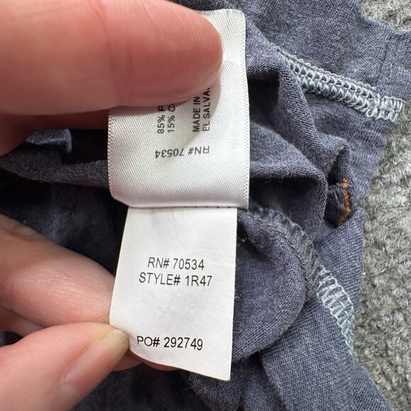 Orvis Trout Bum Blue Pullover Mens Large Blue 1/4 Zip Baselayer Shirt Athleisure - Picture 6 of 14